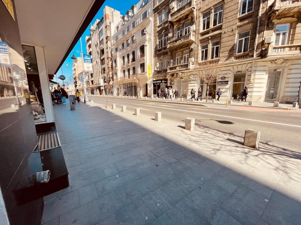 בוקרשט Fabulous Apartament With View In Calea Victoriei מראה חיצוני תמונה